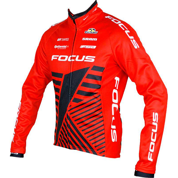 2017 Maglia Focus XC ML rosso - Clicca l'immagine per chiudere